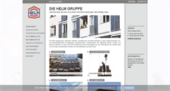 Desktop Screenshot of helm-holding.de